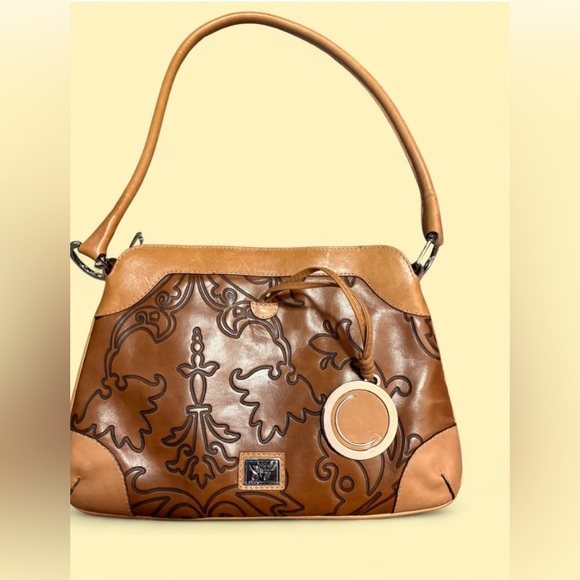 Achados Repassa Brazilian Medium Brown Shoulder Bag - NEW - Picture 8 of 11